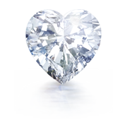 0.91 Carat Heart Shaped, SI1  Cut Diamond at Facets Singapore